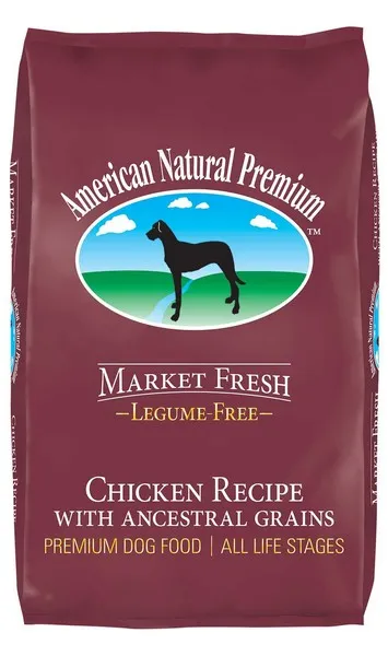 4 Lb American Natural Market Fresh Legume Free Chicken With Ancestral Grains - Dog/Cat Supplements